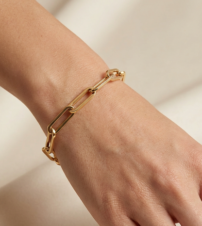 Extra Large Paperclip Bracelet (Ready-to-ship)