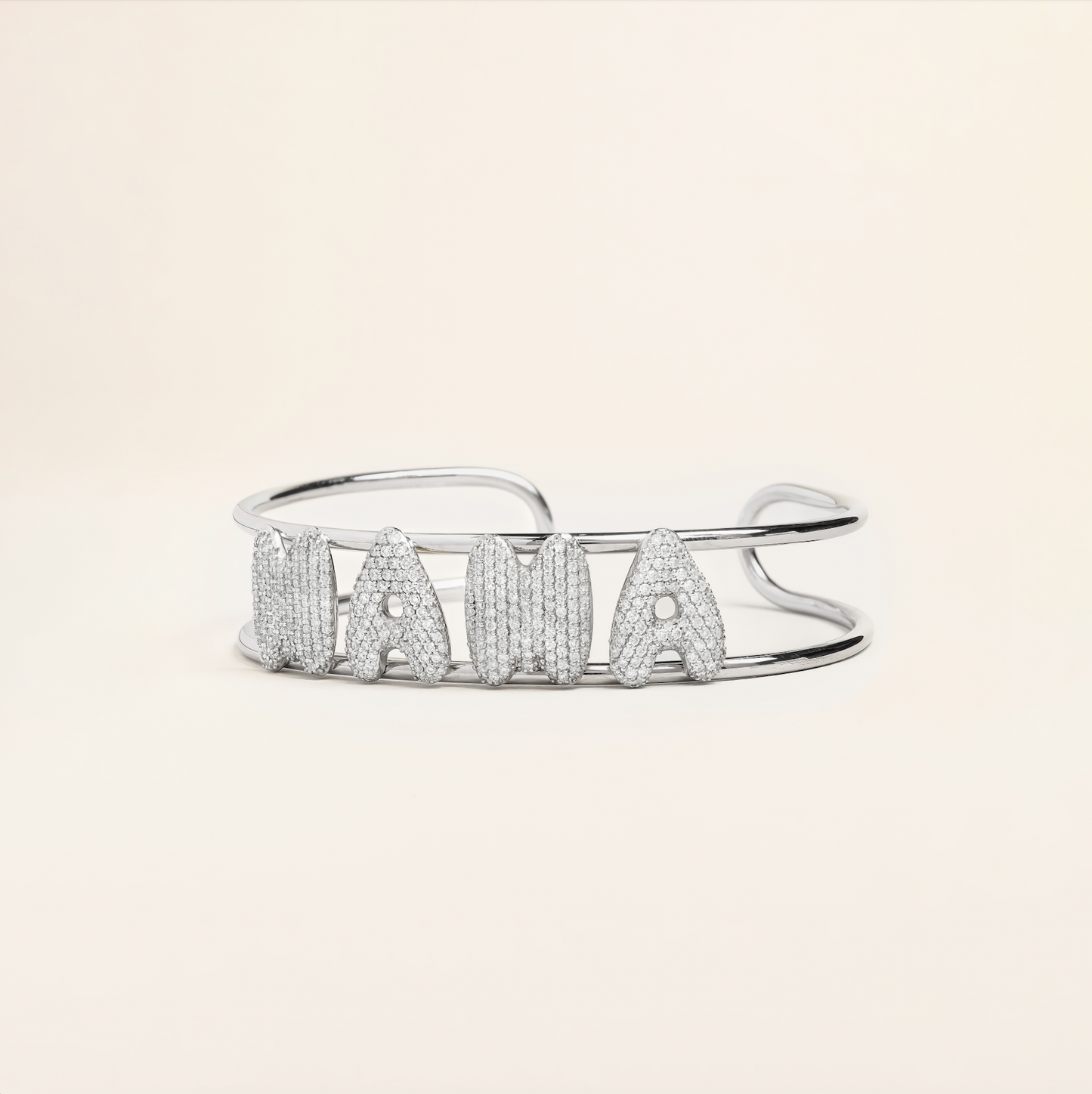 Mama Bangle Diamond Bracelet (Ready-to-ship)