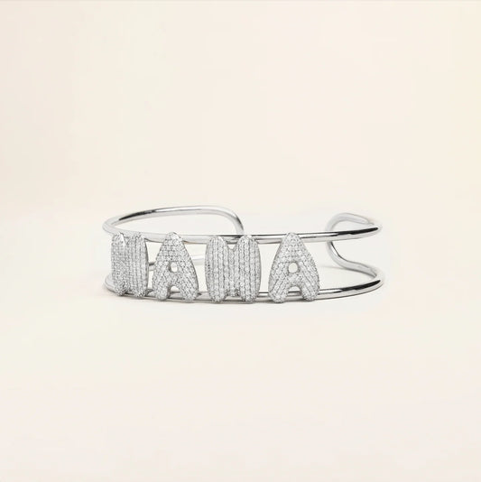 Mama Bangle Diamond Bracelet (Ready-to-ship)