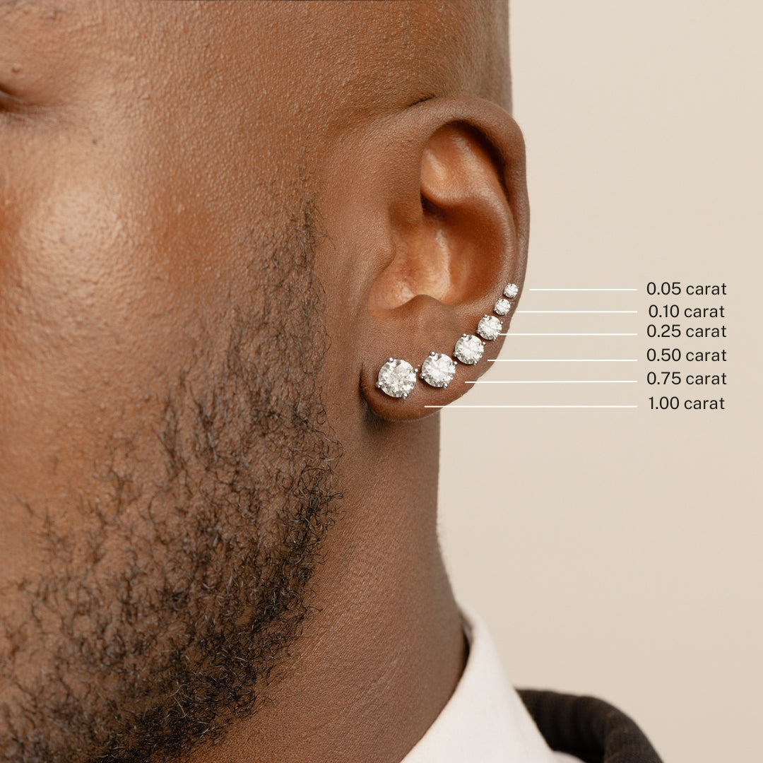 Prouds diamond studs Clearance