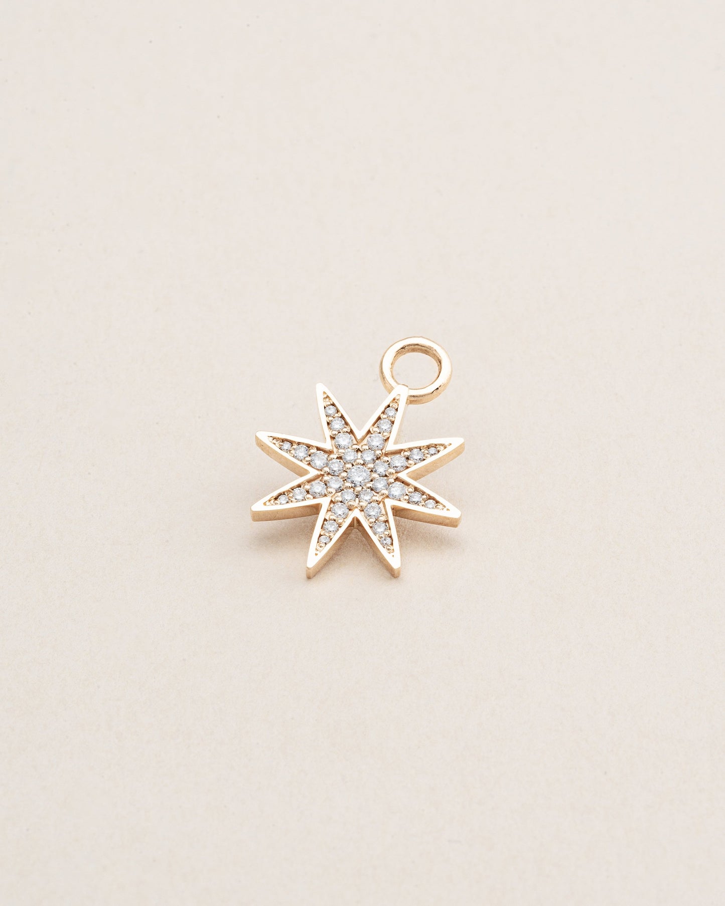 Star Charm for Hoops