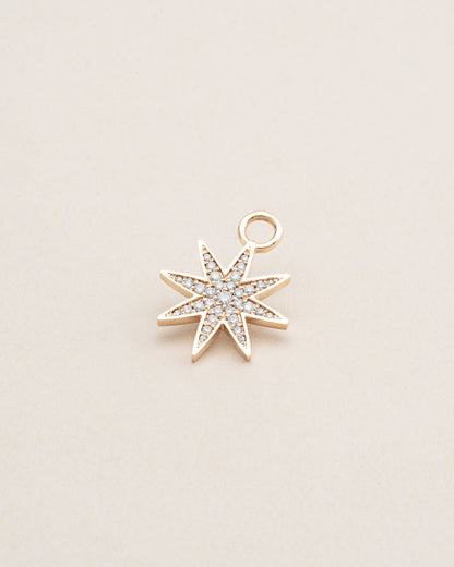Star Charm for Hoops