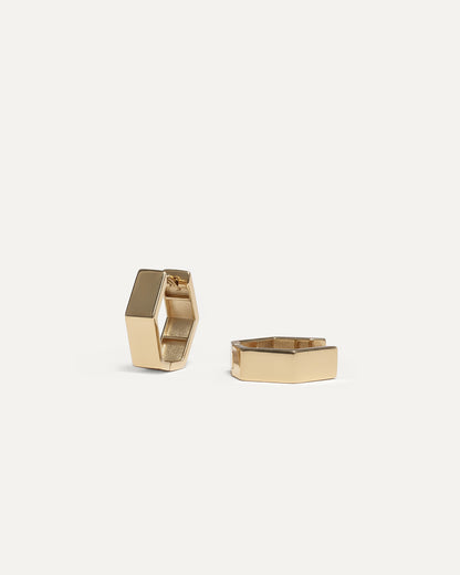 Beveled earrings (Ready-to-ship)