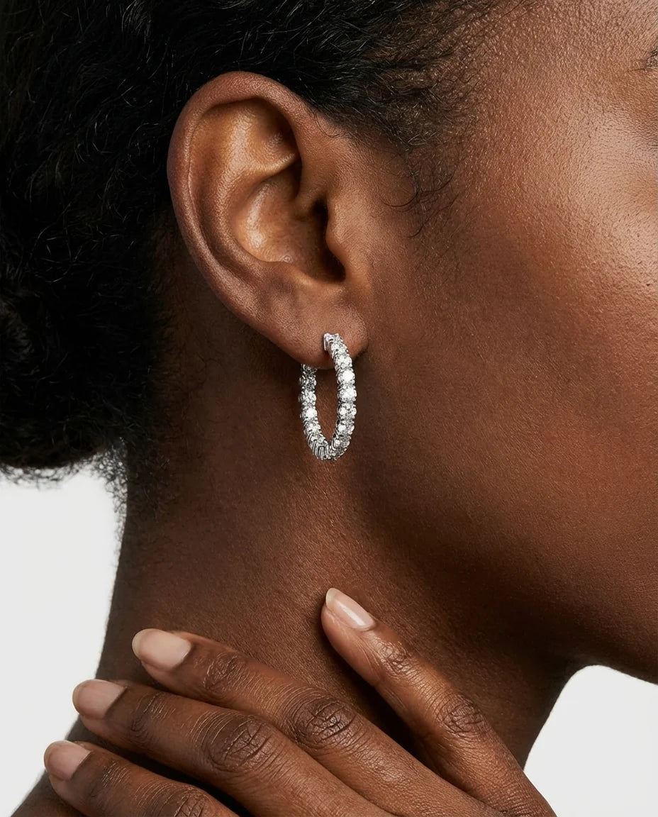 Eternity large hoops