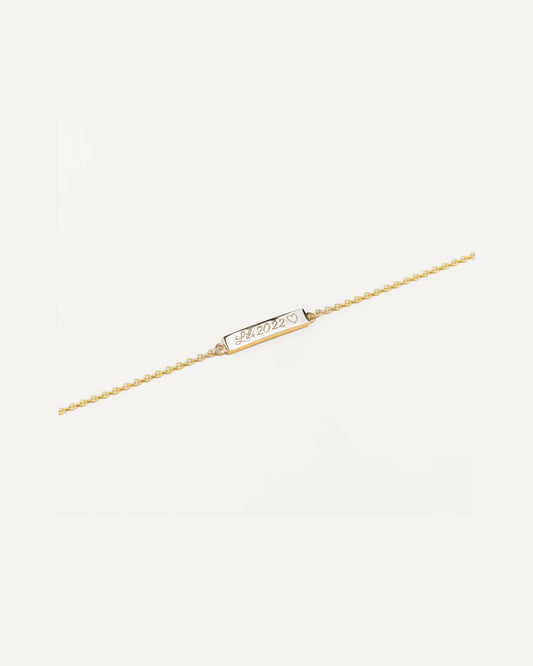 Engravable Baby Bracelet