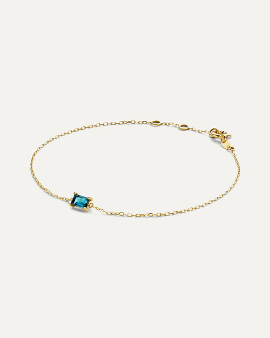 Medina Topaz Bracelet in 14K Yellow Gold