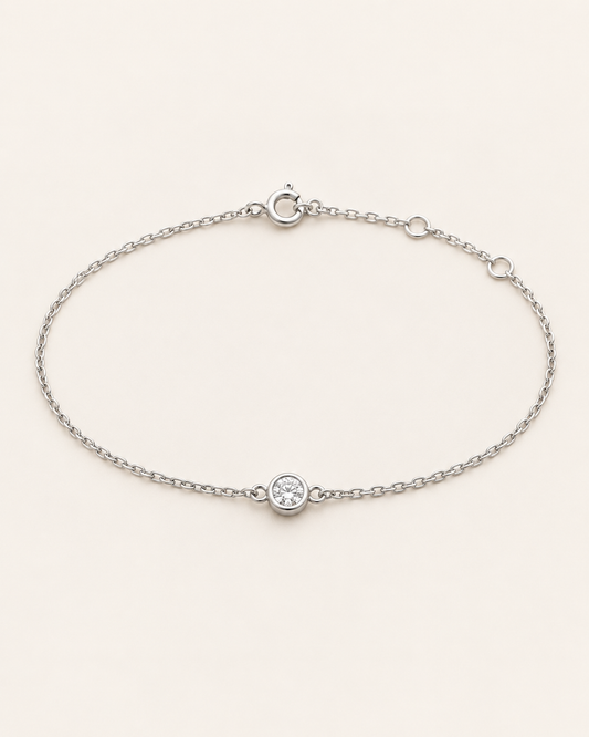 Bezel Diamond Bracelet