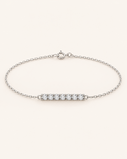 Line Diamond Bracelet
