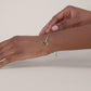 The Green Emerald Charm Bracelet