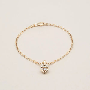 The Heart Charm Bracelet