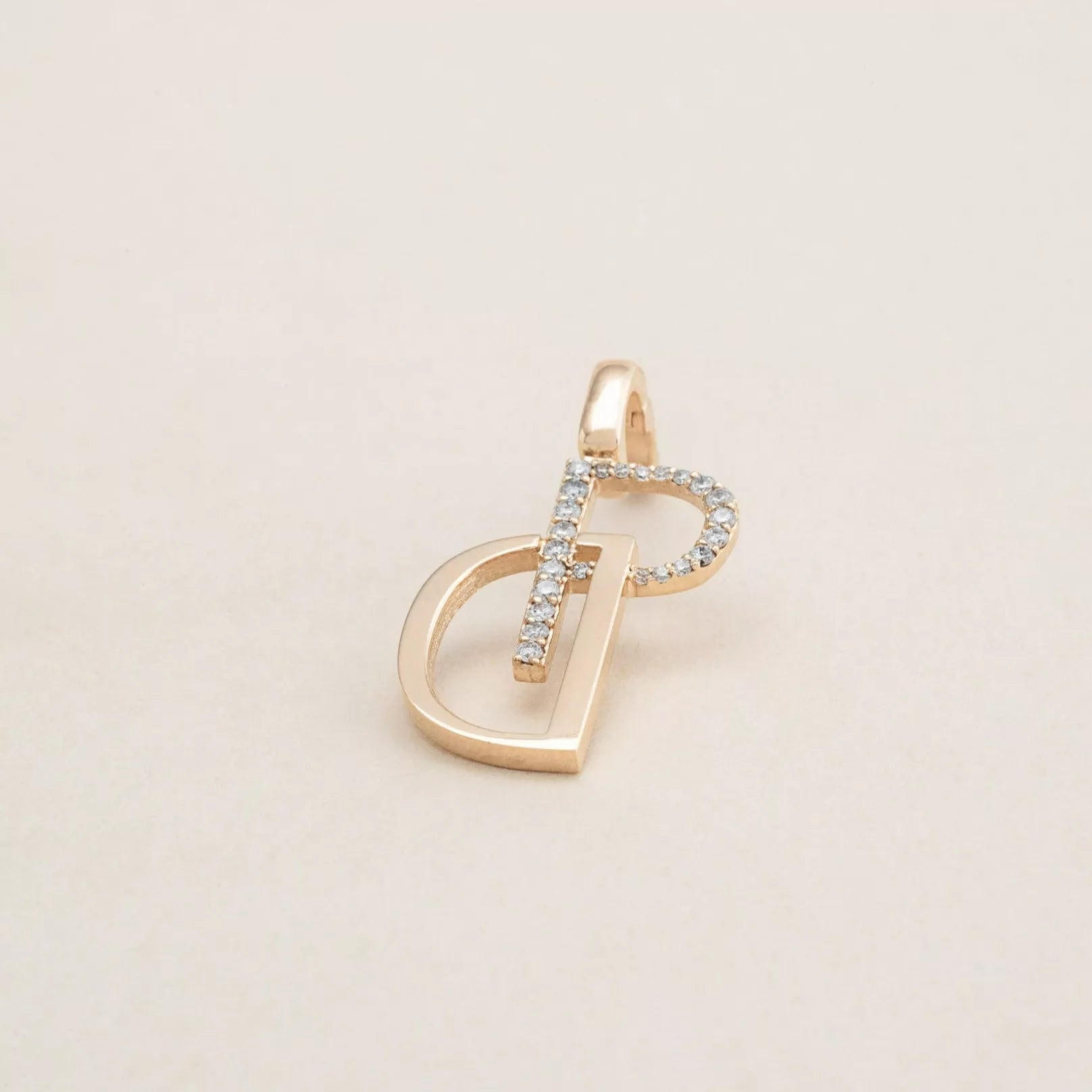The Signature Charm. 14K Recycle Solid Gold.