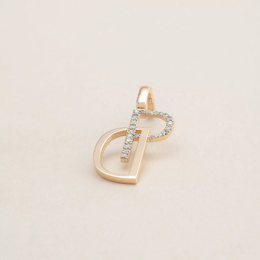 The Signature Charm. Recycle solid 14K gold.
