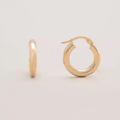 The Chunky hollow hoops 16 mm