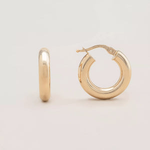 The Chunky hollow hoops 18mm