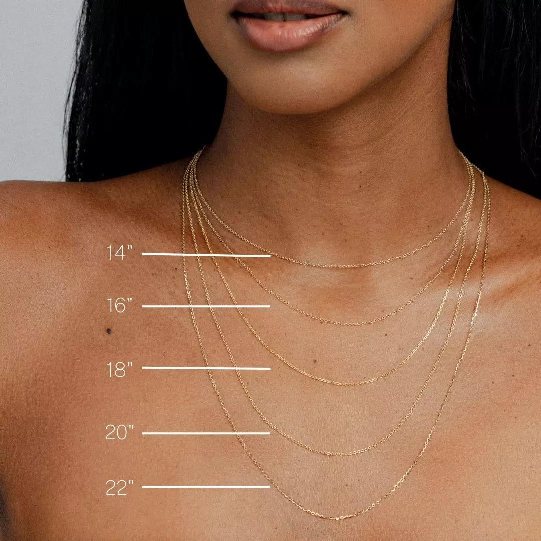 One Line Diamond Necklace