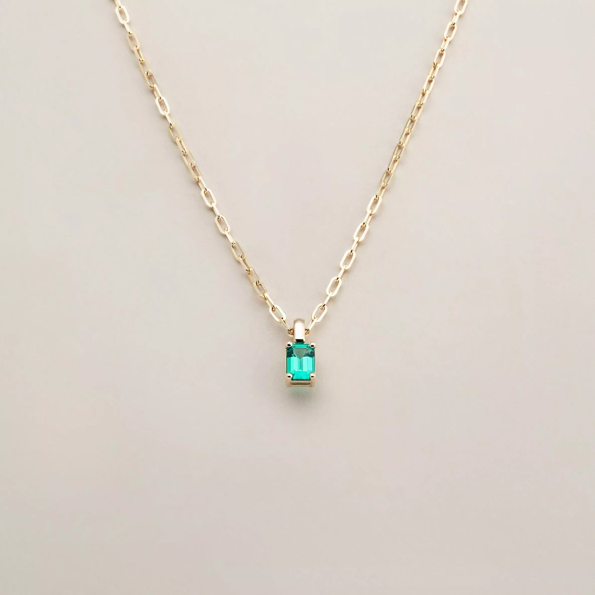 The Emerald Charm Necklace Proud Diamond
