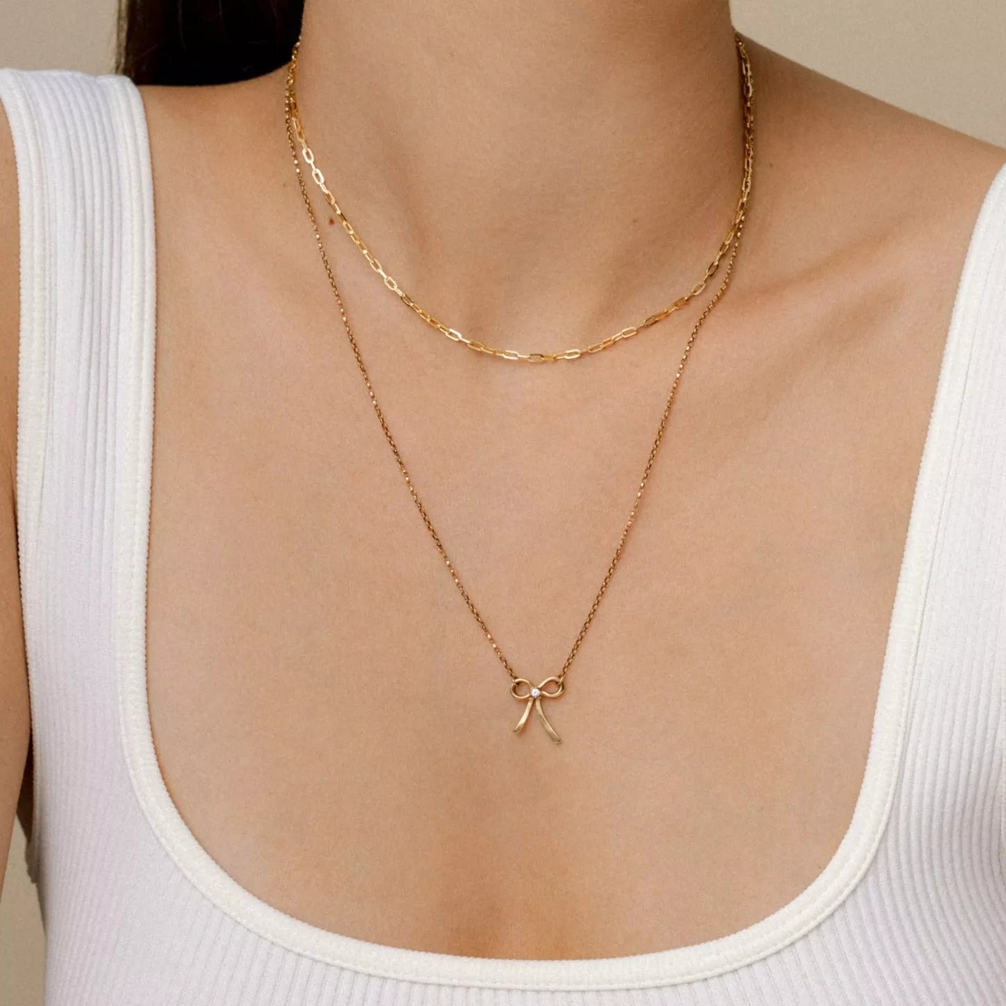 Bow Necklace Proud Diamond