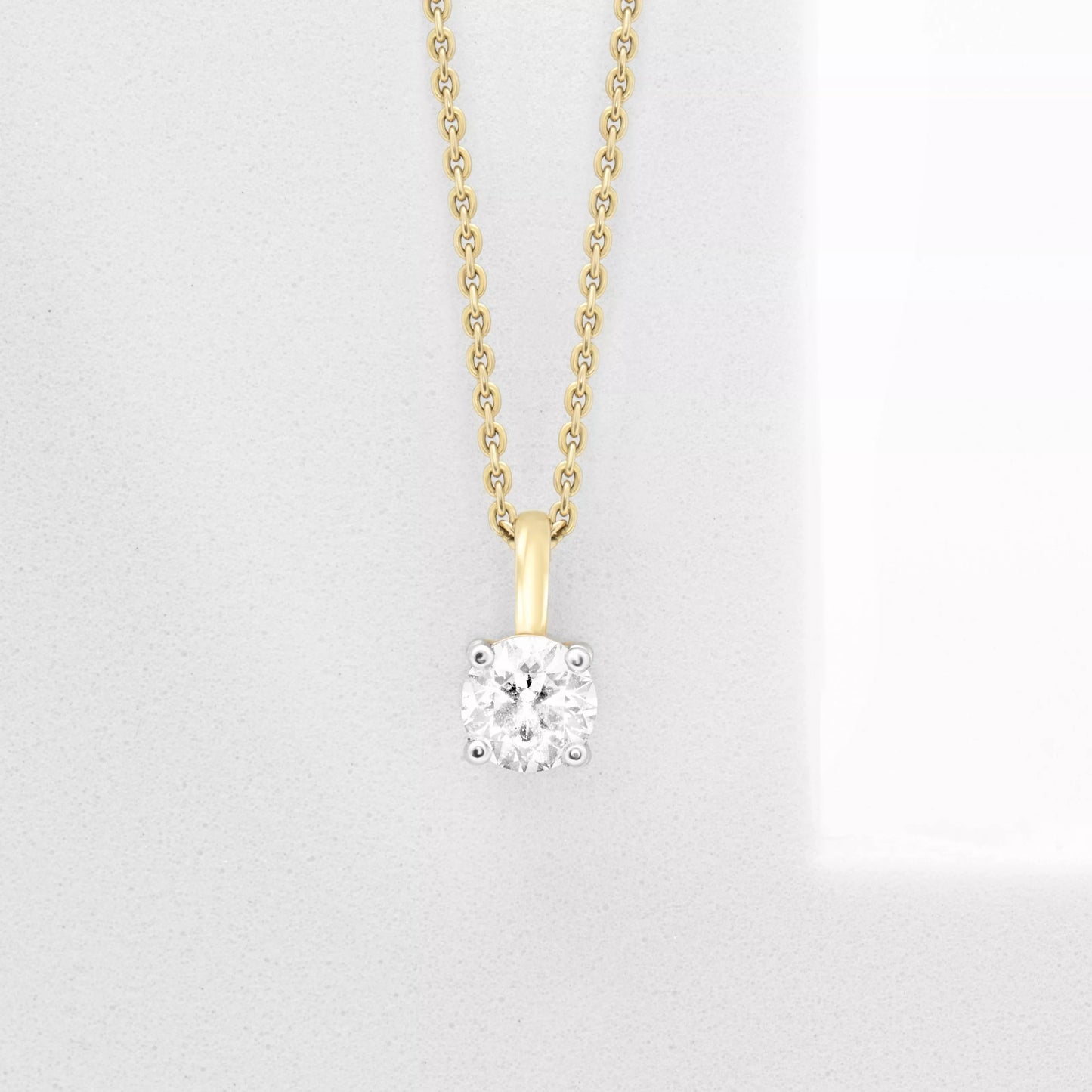 The Solitaire Necklace | Proud Diamond