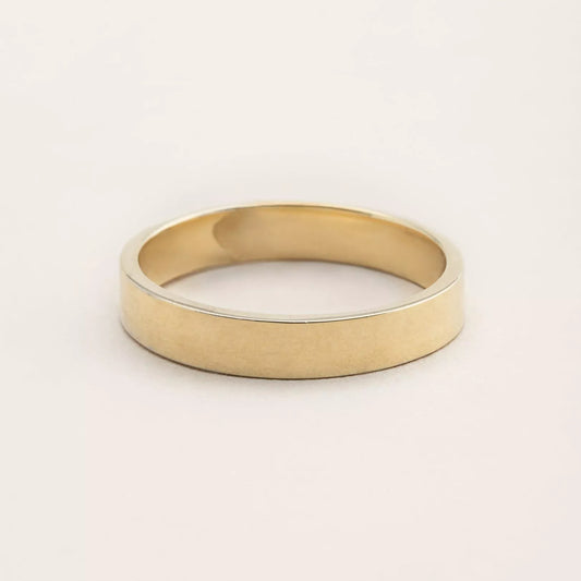 The Wedding Band Flat Comfort Fit