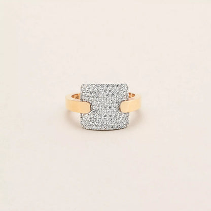 The Belt Pave RIng. Recycle Gold